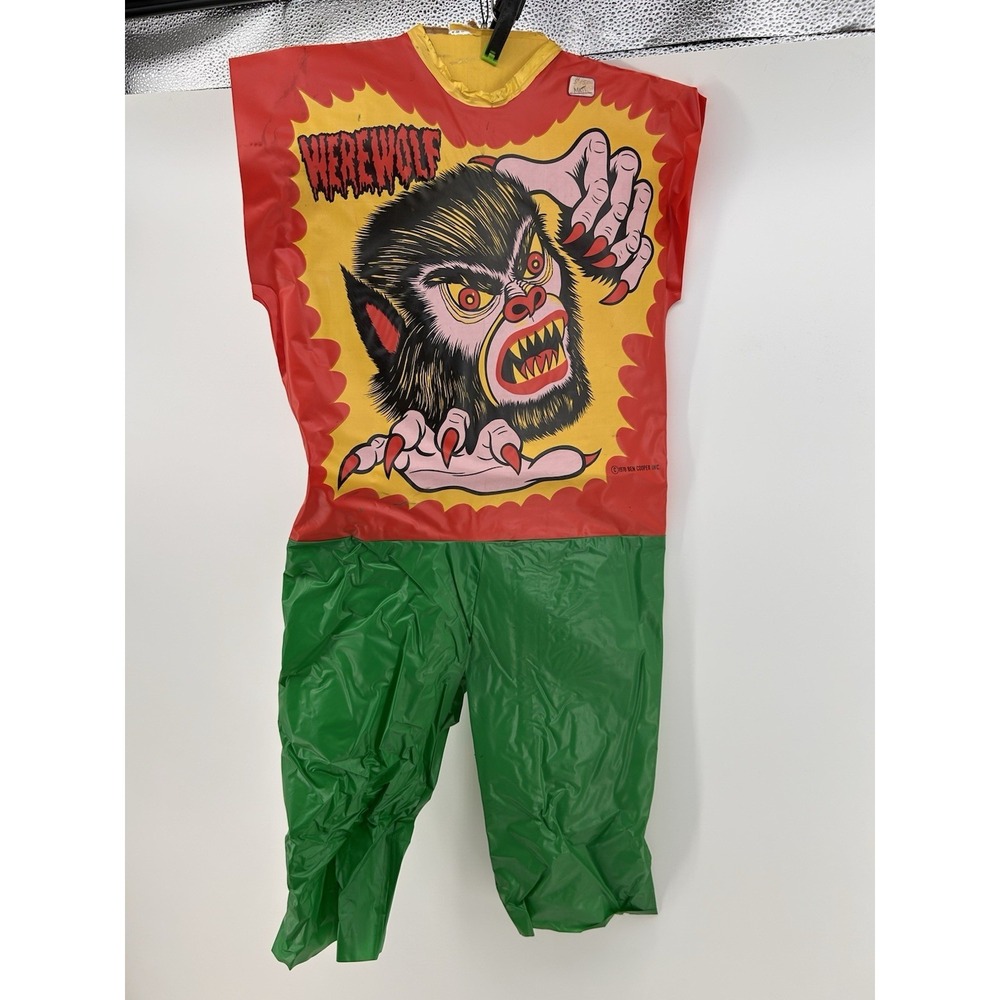 Vintage 1978 Ben Cooper Werewolf Costume Small Retro Halloween Costume